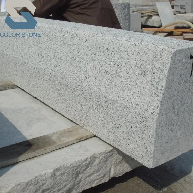 Granito de china g603 bordstein, piedra curva de granito, precio barato, en venta