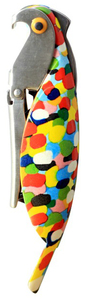 Precio de fábrica de Lujo de aves Loro Paulie viento estilo Ecológico Regalo abridor de botellas de vino sacacorchos Set - Product Image 2