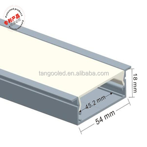 Iluminación linear de la protuberancia 6063 T5 LED de aluminio, perfil llevado para la vivienda de la lámpara del LED - Product Image 1