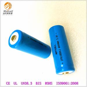 Cabeza convexa 18500J reachargeable batería li-ion 600 mAh 3.2 V para los juguetes de gama alta de herramientas digitales - Product Image 2