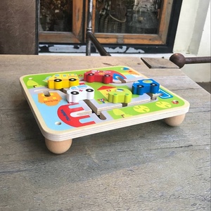 New Kids <strong>Puzzles</strong> Educational Toy Baby 3d Cube <strong>Maze</strong> Game Wooden <strong>Puzzle</strong> Vehicle <strong>Maze</strong> Toy for Kids - Product Image 4