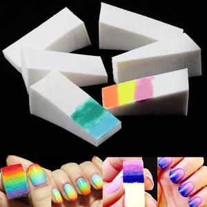Miếng Bọt Biển Dán Móng Tay Màu Chuyển Sắc Hình Tam Giác DIY 10 Miếng Cái/bộ Dụng Cụ Tạo Bọt Công Cụ Tạo Màu Hình Ảnh 3D Làm Móng Tay Bọt Biển - Product Image 2