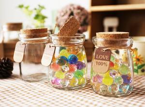 <span class=keywords><strong>100Ml</strong></span> Rõ Ràng Cấp Thực Phẩm Thủy Tinh Jar Với Nút Chai Cho Thực Phẩm, Mứt, Bánh Pudding, Sữa Chua - Product Image 6