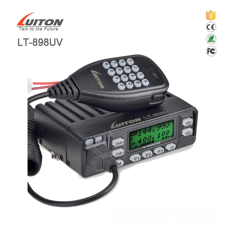 LT-898UV UHF400-470MHz วิทยุรถแท็กซี่วิทยุระบบ