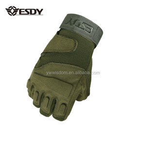 ESDY <span class=keywords><strong>guanti</strong></span> <span class=keywords><strong>tattici</strong></span> mezze dita protezione sport all'aria aperta caccia <span class=keywords><strong>guanti</strong></span> da ciclismo - Product Image 2