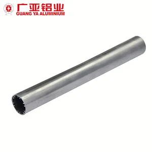 Tubo de tubulação de alumínio anodizado, venda quente, construção 6061 6060 6063 6005, tubo de acabamento