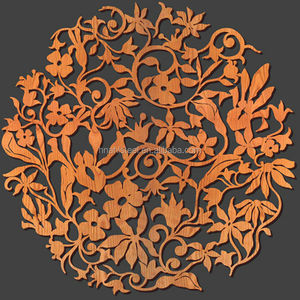 Panneaux de portes décoratives en acier corsage, 12 pièces, perforé, en feuille métallique - Product Image 5