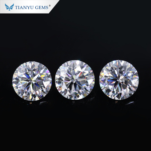 Tianyu gemas a granel 1.5 quilates estrella corte mejor anillo de <span class=keywords><strong>diamante</strong></span> sintético descolorido DF - Product Image 3
