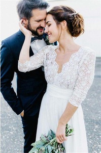 Vintage Lace Chiffon Beach Style <strong>Turkish</strong> Online Store New Party <strong>Maxi</strong> <strong>Dresses</strong> for Bridal - Product Image 3