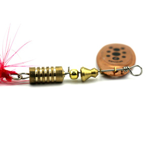 6.5cm/5.3g spinner a lama di coda lunga fusione affondamento metallo duro <span class=keywords><strong>esche</strong></span> da pesca VIB per trota bassa - Product Image 6