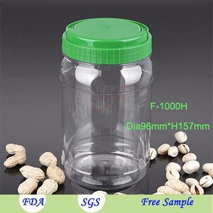 450g de mantequilla de maní de contenedores para niños dulces de grado de alimentos botellas de Pet - Product Image 5