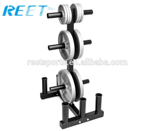 GYM Storage Rack Barbell Stand Holder <strong>Weight</strong> Plate Rack <strong>Weight</strong> Plate <strong>Tree</strong> - Product Image 4