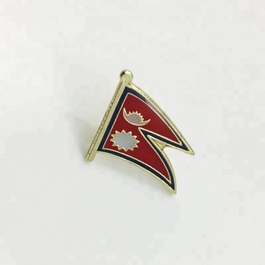 Chất Lượng Cao Nepal Cờ Ve Áo Pin/Nepal Huy Hiệu/Nepal Cờ - Product Image 3