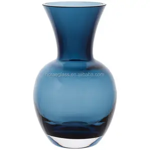 Wholesale colored glass vase glassware factory for home decoration