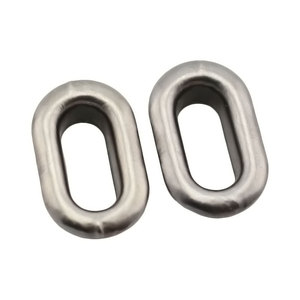 OVAL EYELET 10MM*4MMBuena calidad 10mm*4mm ojal ovalada de metal ojal para prendas de vestir bolso del zapato - Product Image 1