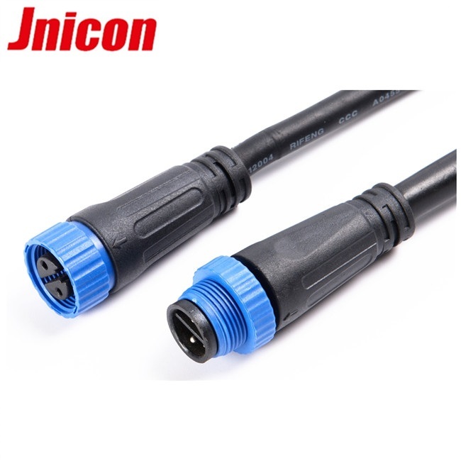 2 pin impermeable macho hembra conector iluminación del camino recambios cable conector