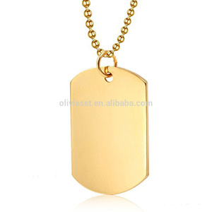 Etichette per cani <span class=keywords><strong>di</strong></span> <span class=keywords><strong>marca</strong></span> geometrica <span class=keywords><strong>di</strong></span> design semplice <span class=keywords><strong>di</strong></span> moda nome personalizzato incisione personalizzata etichette per <span class=keywords><strong>gioielli</strong></span> in metallo collana con dichiarazione d'oro - Product Image 3