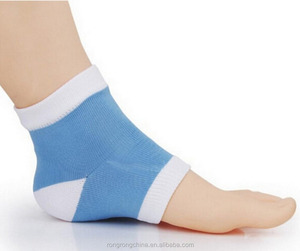 Manica di riparazione tacco incrinata a buon mercato a punta aperta calzini in Gel di gomma per i piedi asciutti - Product Image 2