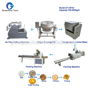 <span class=keywords><strong>El</strong></span> precio de fábrica bola de arroz más nueva línea de producción de caramelo <span class=keywords><strong>bar</strong></span> fabricación inflado - Product Image 1