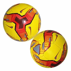 Низкая цена, оптовая продажа, футбольные мячи, размер 5, реальный рекламный мяч на заказ