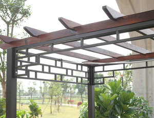 Venta al por mayor Patio de enrejado impermeable Gazebo jardín al aire libre tienda fabricante - Product Image 2