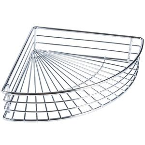 Portasapone Angolare in Filo Metallico, Organizzatore Triangolare per Doccia, <span class=keywords><strong>Mensola</strong></span> Portaoggetti per <span class=keywords><strong>Shampoo</strong></span>, Sapone e Cosmetici - Product Image 1