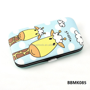 Juego de cortaúñas de acero inoxidable, 7 piezas, León, animal, niña, kit de cuidado de manicura y <span class=keywords><strong>pedicura</strong></span> para niños, juego de herramientas de Arte de uñas para bebés barato - Product Image 4