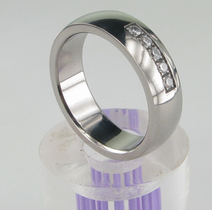 แหวนคู่แท้สำหรับผู้ชาย2019 2025ออกแบบโลโก้ได้ตามต้องการ - Product Image 2