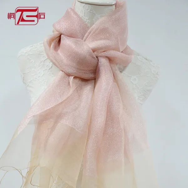 Transparent scarf women tudung solid color scarves and shawls