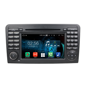 7 "メルセデスベンツクラス用Android 14システム2 DINカーDVDプレーヤーW164 X164 ML350 <span class=keywords><strong>ML300</strong></span> GL500 ML320 ML280 GL350 - Product Image 1