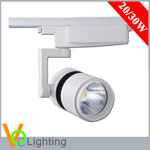 LED Made in <span class=keywords><strong>RPC</strong></span> Noir Blanc 20 W 30 W COB LED Piste Lumière pour Commercial - Product Image 2