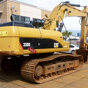 Máquina excavadora CAT 330D usada para construcción agrícola fabricada en Japón - Product Image 1