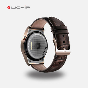 LICHIP nuevas ventas calientes soporte IOS y android pantalla redonda Q8 reloj inteligente - Product Image 2