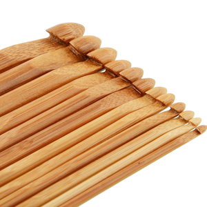 Ensemble de 12 aiguilles <span class=keywords><strong>à</strong></span> <span class=keywords><strong>tricoter</strong></span> <span class=keywords><strong>en</strong></span> <span class=keywords><strong>bambou</strong></span> carbonisé de tailles assorties et de crochets <span class=keywords><strong>en</strong></span> bois crochet <span class=keywords><strong>en</strong></span> <span class=keywords><strong>bambou</strong></span> pour travaux d'<span class=keywords><strong>aiguille</strong></span> vente <span class=keywords><strong>en</strong></span> gros - Product Image 4