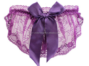 Transparent <strong>Sheer</strong> Nude Lady G-string <strong>Panty</strong> - Product Image 3