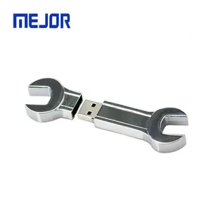 Practical emergency tools 32GB spanner pen drive 4G smart car tool flash disk 8gb metal Wrench usb