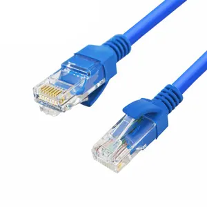 Cabo de rede Ethernet SIPU RJ45 UTP/FTP Cat 6 Cabo de remendo de PVC para LAN com opções CCA Cat 6e e Cat 8