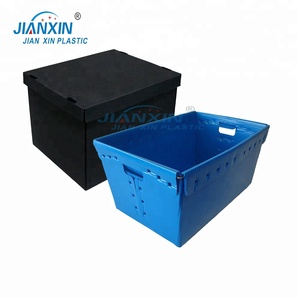 ESD Antistatic PP Corrugated Black Box Manufacturer/Black Picture
