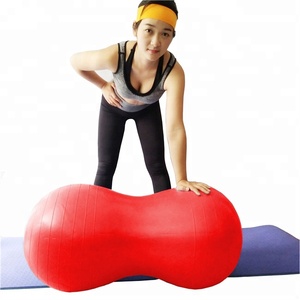 Logo personnalisé Anti burst Écologique PVC haute qualité lumière poids yoga stabilité exercice boule d'arachide - Product Image 6