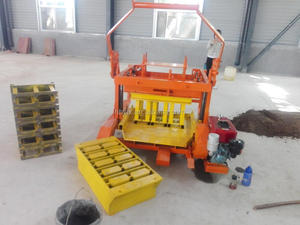 المعاصر الساخن بيع تونس الجير تتحرك الطوب صنع آلة QCM4-30 الشحن مجانا - Product Image 4