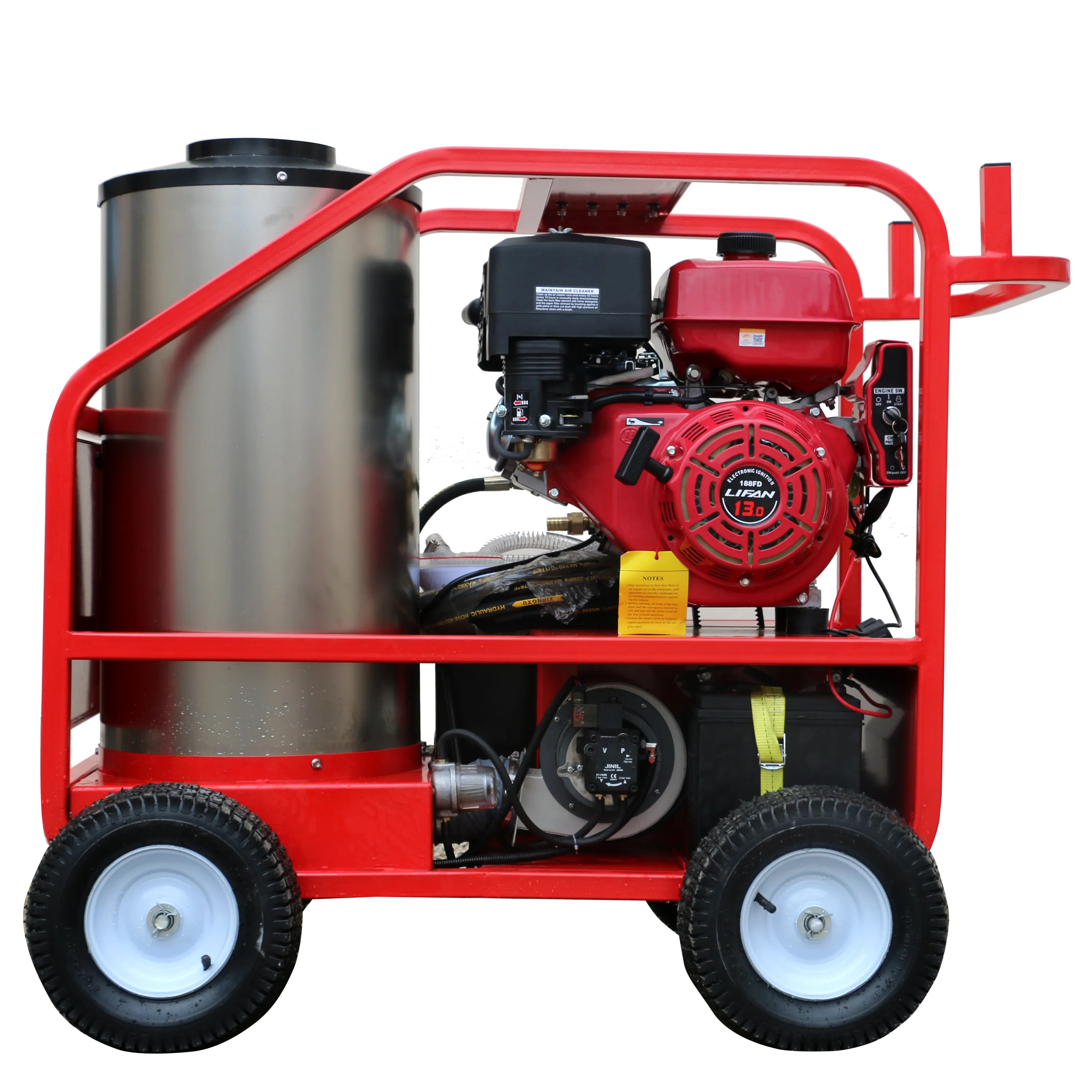 250bar 3500psi 4000PSI commercial diesel engine hot water steam high pressure washer