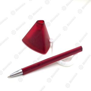 Classico tavolo <span class=keywords><strong>di</strong></span> plastica penna a sfera scrivania da ufficio penna con Base a <span class=keywords><strong>triangolo</strong></span> - Product Image 4