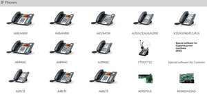 Wifi 2.4G + 5G Dual Band điều hành cấp IP điện thoại 4.3 inch TFT màu LCD, 32sip và 9- Party hội nghị, Gigabit Ethernet - Product Image 4