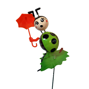 Custom Funny Ladybird Insect Style Outdoor PE <strong>Plastic</strong> Weather Resistant Eco-Friendly Yard <strong>Edging</strong> Balcony Ornaments <strong>Garden</strong> - Product Image 2