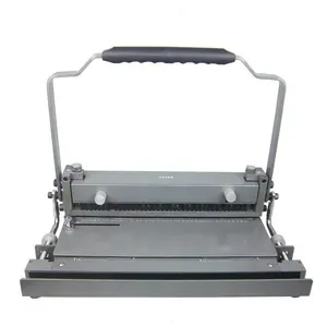 WD-0608R) Multi-Fungsi 2:1 dan 3:1 Manual Heavy Duty Wire Binding Machine