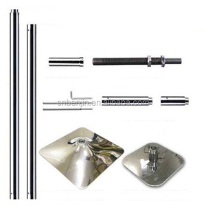 Fashion Adjustable <strong>Poles</strong> for <strong>Pole</strong> Dancing 45mm Square <strong>Dance</strong> <strong>Pole</strong> - Product Image 2