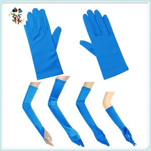 Fancy Dress Costume Adult Girls colore rosso <span class=keywords><strong>guanti</strong></span> Sexy da corto a lungo in raso HPC-0929 - Product Image 3