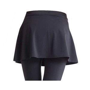 Jupe de bain en nylon 80% spandex pour femmes, pantacourt avec protection solaire, 50 +, serré, avec jupe de bain suspendue, Leggings de sport, été, 20% - Product Image 3