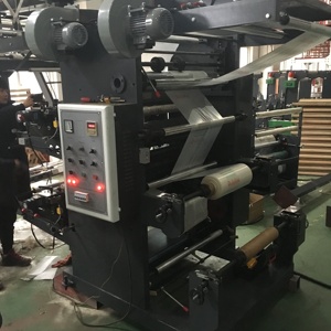 Hai Màu Sắc Bộ Phim Nhựa In Flexo Máy In Giá - Product Image 2