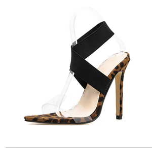 Sandali in pelle scamosciata all'ingrosso della fabbrica sandali da donna <span class=keywords><strong>tacco</strong></span> <span class=keywords><strong>alto</strong></span> - Product Image 2